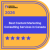Best Content Marketing Consulting Services Services in Canada - 2026
